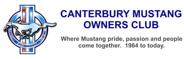 Canterbury Mustang Owners Club Logo