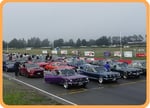 The club organises an annual track day event for Mustangs at Ruapuna Raceway, Christchurch.
There are slower and faster Cruise Classes with speed monitored by a pace car, whereas the High Performance open class is not.